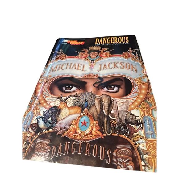 Vintage Michael Jackson songbooks Dangerous / Bad albums for Piano and Organ EZ - Picture 2 of 16